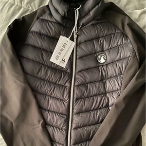 Womens Zyia Black Whistler Hybrid Jacket.